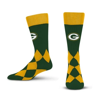 Unisex NFL Green Bay Packers Big Diamond Team Color Calcetines OSFM Foto 1 de 3