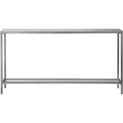 Uttermost 24913 Hayley 60 inch Silver Console Table - Image 1 of 4