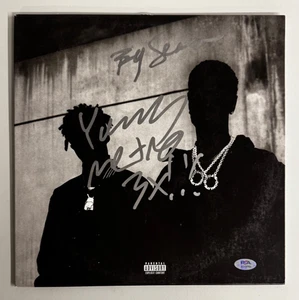 Álbum vinilo firmado por METRO BOOMIN & BIG SEAN (DOBLE O NADA) GRABADO LP CERTIFICADO DE AUTENTICIDAD PSA - Imagen 1 de 4