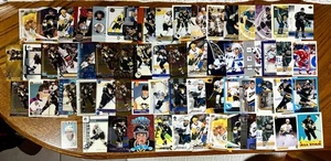 LOT OF 64 JAROMIR JAGR & MARIO LEMIEUX TRADING CARDS INSERTS, BASE, ETC. LOOK - Bild 1 von 1