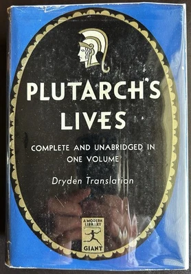 John Dryden PLUTARCH'S LIVES Unabridged in 1 Volume Vtg Modern Library Edition Foto 1 de 4