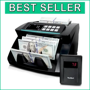High-Speed Money Counter with LCD Display & Fake Detection – 1,500 Bills/Min! - Picture 1 of 9