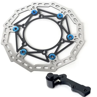 For Yamaha YZ125/250 YZ250F YZ450F 08-16 Oversize Front Brake Disc Rotor Adapter - Image 1 of 4