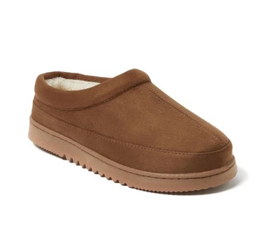 Nuevas zapatillas zueco Dearfoams acogedoras cómodas para mujer, castaño, talla pequeña (5-6) Foto 1 de 4