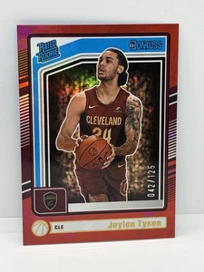 2024-25 Panini Donruss - /125 Rookie Jaylon Tyson #206 International Red Stars - Foto 1 di 2