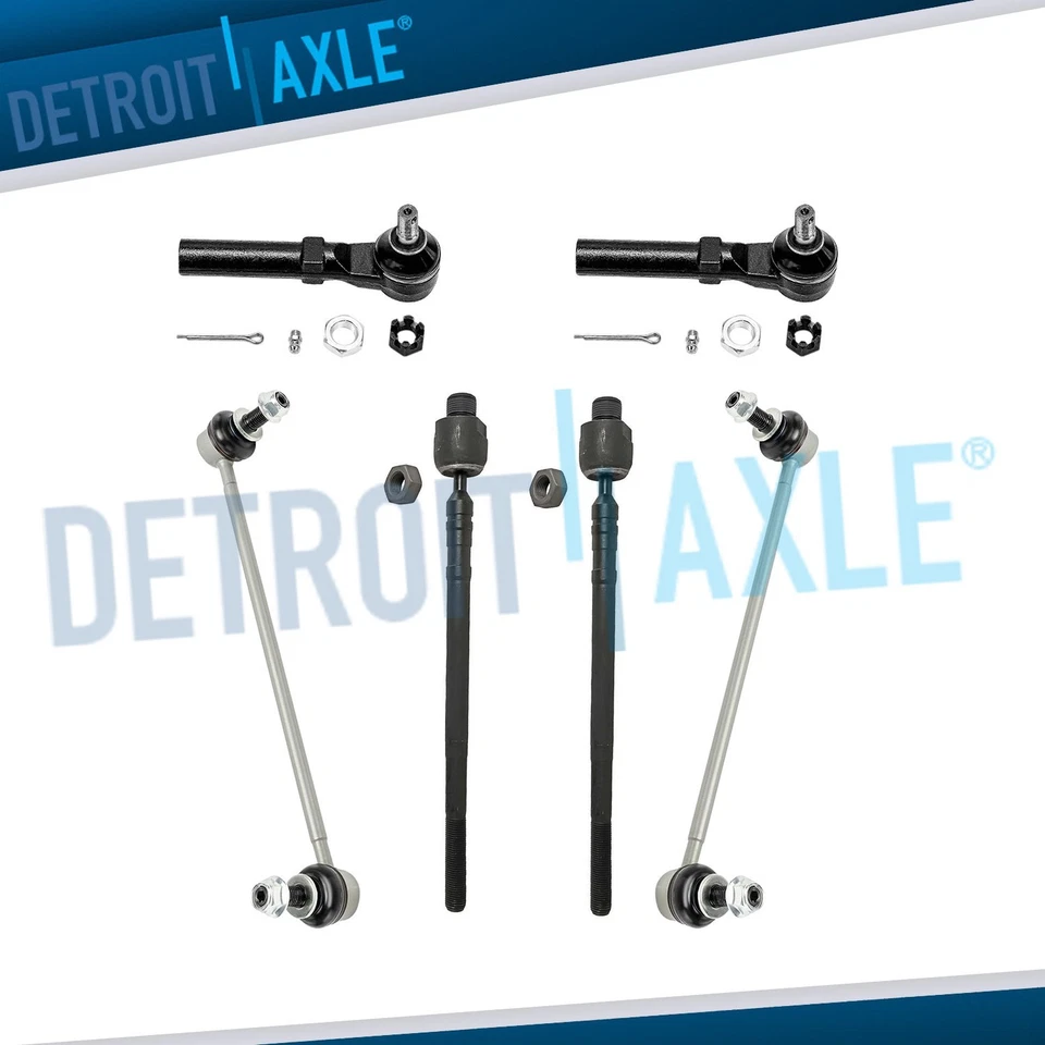 Eslabones de barra estabilizadora de extremos de barra de amarre interior exterior delantero para Subaru Crosstrek Forester WRX Foto 1 de 4