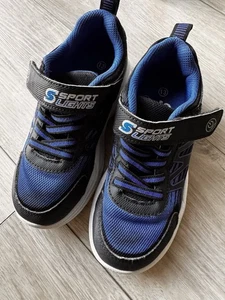 Skechers Jungen S Sport Leuchtschuhe kleine Jungen 13 schwarz blau Lichter - Bild 1 von 7