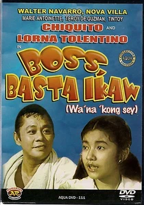 BOSS, BASTA IKAW wa'na 'kong sey ~ DVD ~ ( PILIPINO classic MOVIE ) ~ COMEDY - Picture 1 of 2