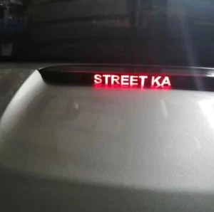 Calcomanía pegatina de coche personalizada Ford Street Ka 2004 nombre logotipo tercer freno vinilo - Imagen 1 de 12