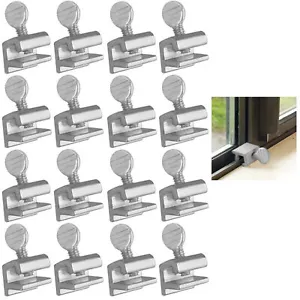 16 Pc Heavy Window Locks Easy Thumbscrews High Security - Picture 1 of 1