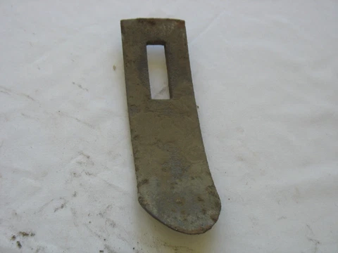 Vintage Rusty Cultivator Plow Sweep Rustic Farm Art Antique Iron 2 1/2 X  9 1/2" Cover