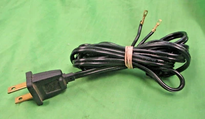 DUAL TURNTABLE AC LINE CORD WITH CONNECTORS   USED ON MANY DUAL MOTORS & MODELS - Image 1 of 3
