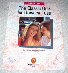 Lions Silver City Jukebox Flyer NSM Original Phonograph Musik Artwork Promo - Bild 1 von 2