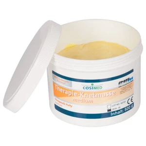 cosiMed Therapie-Knetmasse Therapieknete Therapie Knete Gelb: 500 g, medium - Bild 1 von 3