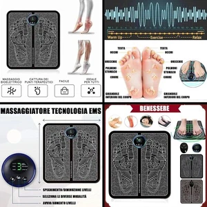 TAPPETINO EMS PER LA STIMOLAZIONE MUSCOLARE IN PROFONDITÀ DELLA PIANTA DEI PIEDI - Foto 1 di 6