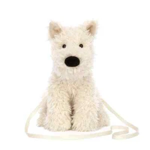 Borsa a tracolla per cani salsiccia dei cartoni animati - zaino a tracolla per bambola di peluche con grande - Foto 1 di 23