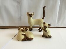 Beautiful Collection Of Three Sherratt And Simpson Cat Figures