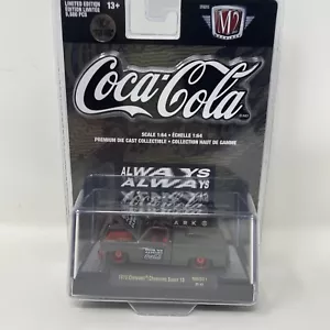 2021 M2 Machines Coca Cola 1973 Chevy Cheyenne Super 10 Chase 1/750 NMD01 - Picture 1 of 12