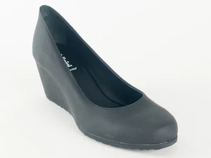 Neue Baldinini schwarze Leder Maid in Italy Schuhe Größe 39,5 US 9,5 - Bild 1 von 6
