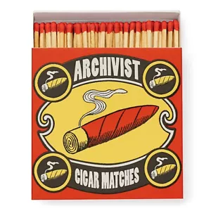 Galleria Archivista - Fiammiferi di Sigari Quadrati Matchbox - 4x4 - 125 fiammiferi - Foto 1 di 1