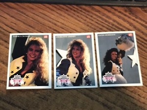 1992 Lime Rock Pro Cheerleaders - Set of 3 cards - #90, #102, and #106. (Set #4)