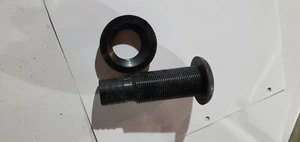 Marine Boat Thru Hull Black Straight Barbed 1 1/8" Fitting, T .H. MARINE XX2 - Picture 1 of 5