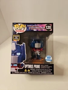Funko Pop Light Up Optimus Prime #120 exclusive Transformers Retro Toys Deluxe - Picture 1 of 15