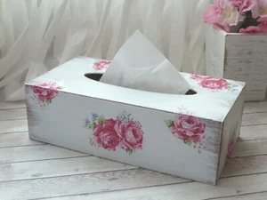Boite Mouchoir en Bois. Couvercle de boîte à mouchoirs. Cadeau Pour Elle. - Picture 1 of 6