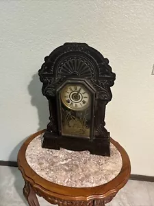 Antiguo reloj de pared Sessions de pan de jengibre 1905 - Imagen 1 de 6