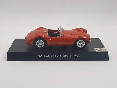 Maserati A6 GCS Street (1953) Edicola 1/43 Rosso - Immagine 1 di 4