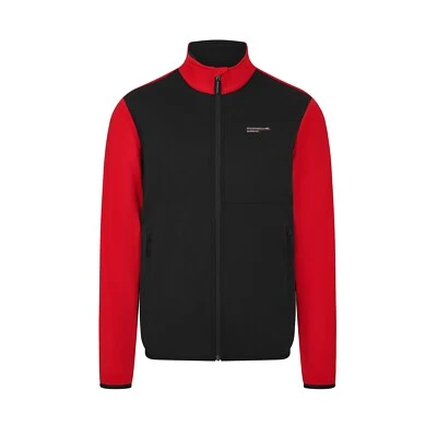 Porsche Motorsport Penske Official Softshell Full Zip Jacket Black Red - Image 1 of 2
