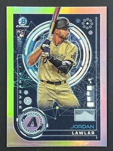 JORDAN LAWLAR RC 2024 Bowman #BAi-5 Bowman AI Arizona Diamondbacks - Foto 1 di 2