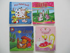 4 x Mini  Kinder Bücher wie  Conny, Hello Kitty, Filly usw. aussuchen.