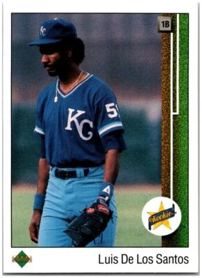 1989 UD Upper Deck #12 Luis de los Santos - Star Rookie RC FREE SHIPPING! - Image 1 of 2