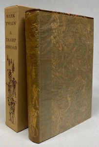 Mark TWAIN, David Knight / LIMITED EDITIONS CLUB A Tramp Abroad Signed 1st 1966 - Picture 1 of 2