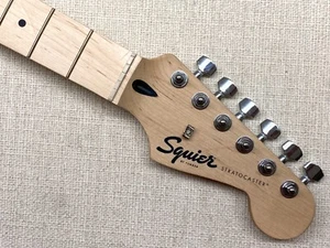 Genuine Fender Squier STRAT NECK MAPLE FINGERBOARD Electric Stratocaster Guitar - Picture 1 of 7