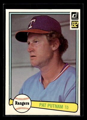 1982 Donruss Baseball #520 Pat Putnam "Set Break" Mint Texas Rangers - Image 1 of 2