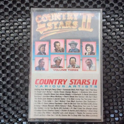  Rare Vintage Country Stars II Cassette Tapes Volume 3  - Image 1 of 4