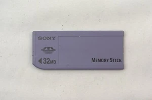 @ SakuraDo Camera @ Rare! @ Sony Memory Stick 32MB MSA-32A Made in Japan - Picture 1 of 2