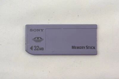 @ SakuraDo Camera @ Rare! @ Sony Memory Stick 32MB MSA-32A Made in Japan - Image 1 of 2