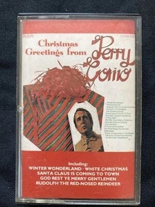 Perry Como Christmas Greetings From Cassette Tape (5910) - Picture 1 of 5