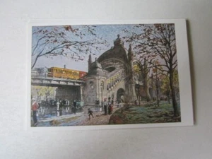  Postal de tren alto y metro de Berlín estación Nollendorfplatz - Imagen 1 de 1