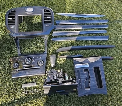 2011-14 Chrysler 300 300c John Varvatos Full Interior Trim Set  Black Wood Grain - Image 1 of 4