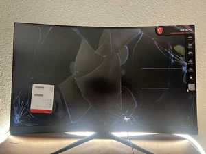 MSI 3CA9 G27C4X Black 27 Inch 1920 x 1080 HDMI Curved Gaming Monitor - Picture 1 of 11