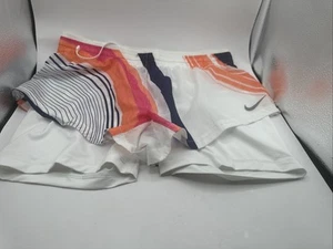 Nike Elevate 2 In 1 Women’s M Running Shorts Multi Color AJ9107-121 Eva - Picture 1 of 11