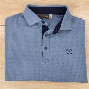 Men's XL 54 KJUS Troubadour Golf Club Top 100 Geometric AOP Pattern Polo Club - Picture 1 of 8