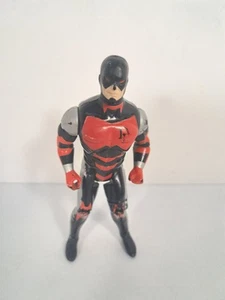 Vintage 1990 ToyBiz Marvel Daredevil Black & Red Action Figure - Picture 1 of 2