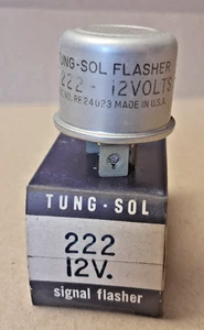 Tung-Sol Signal Flasher 222 12 Volt 3 Prong NOS - Picture 1 of 5