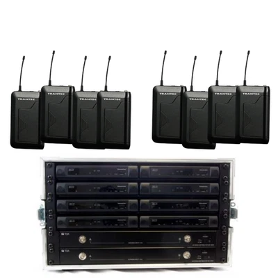 Trantec S4.10 UHF 8 Way Beltpack Wireless System Radio Mic *B-STOCK* - Image 1 of 2