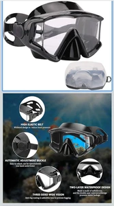 Gafas Aqua A Dive Wrap Around Buceo Snorkel NUEVAS EN CAJA - Imagen 1 de 6